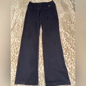 Nike Black Flared Fitness Pants